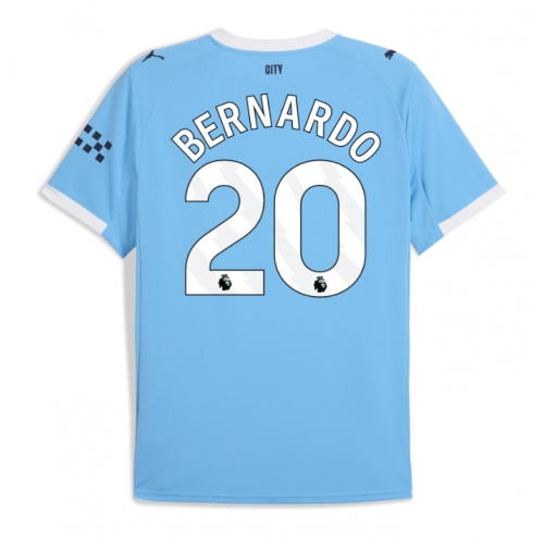 Billige Fotballdrakt Manchester City Bernardo Silva #20 Replika Hjemmedrakt 2025-26 Kortermet Billige Fotballdrakt Manchester City Bernardo Silva #20 Replika Hjemmedrakt 2025-26 Kortermet